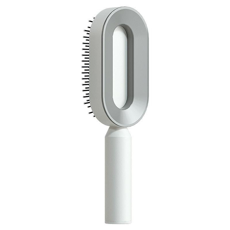 Self-Cleaning Detangling Hair Brush – Scalp Massage & Anti-Static