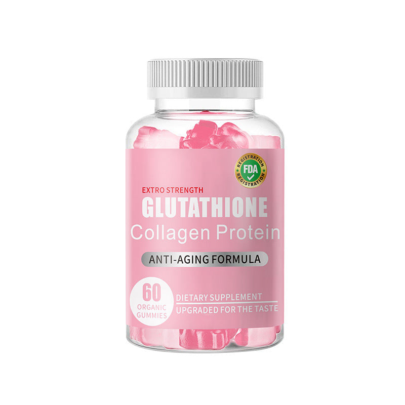 Glutathione Collagen Gummies – Skin Brightening & Anti-Aging