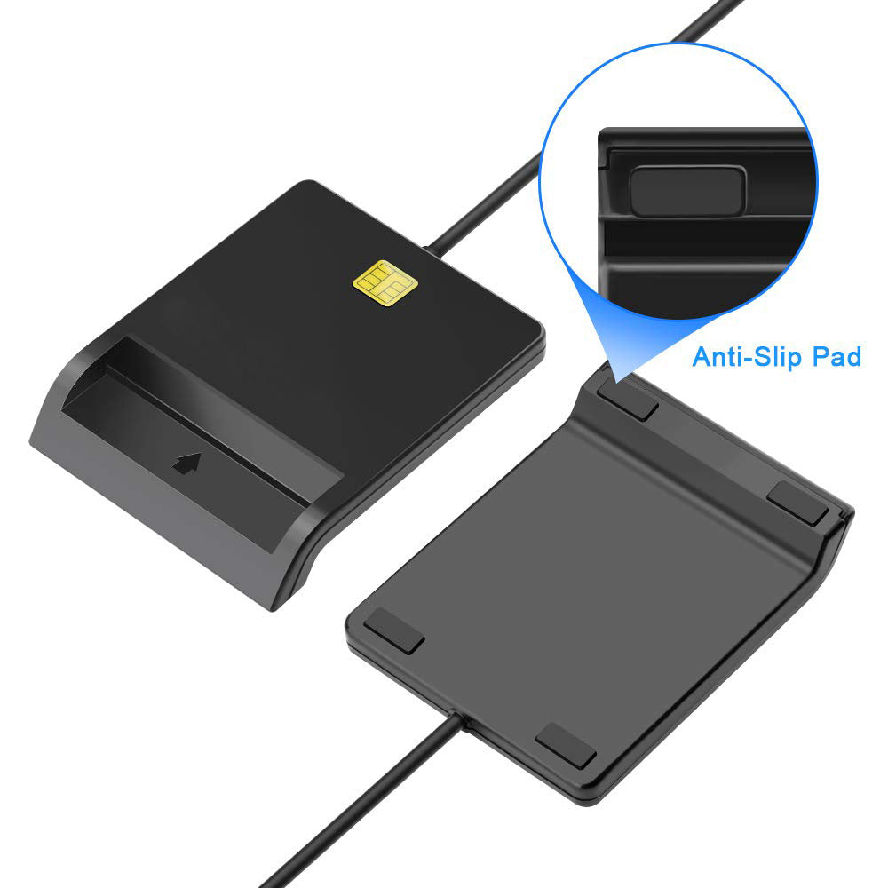 USB Smart Card Reader – Universal IC, SIM & Bank Card Reader