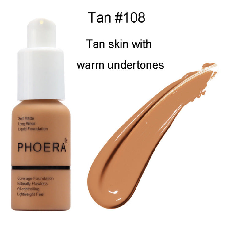 Matte Concealer Foundation – Oil Control & Full Coverage
