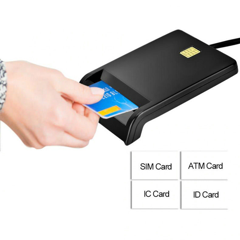USB Smart Card Reader – Universal IC, SIM & Bank Card Reader