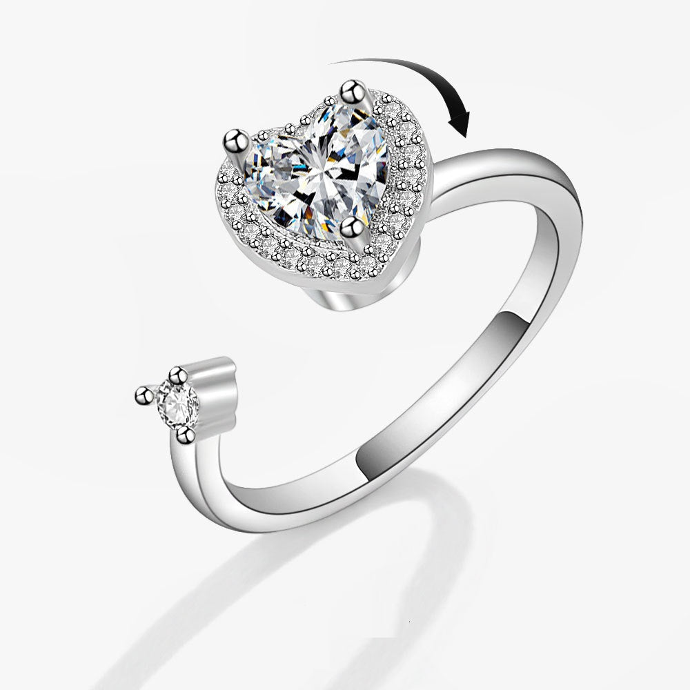 💍 Lumière Heart Ring