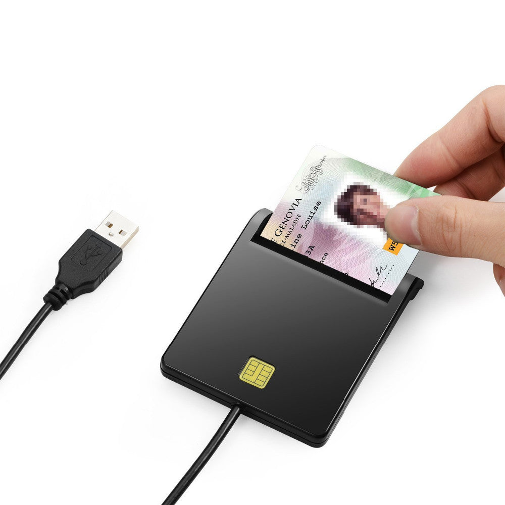 USB Smart Card Reader – Universal IC, SIM & Bank Card Reader
