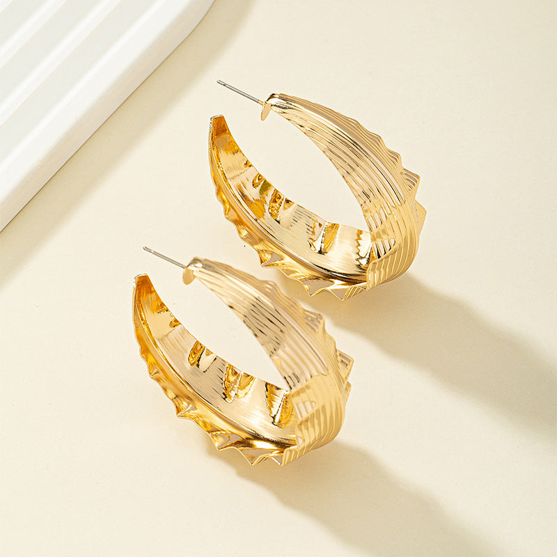 Lumière Gold Stud Earrings