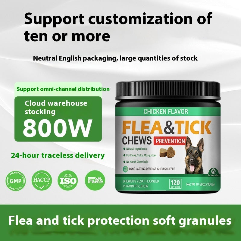 Dog Itching Relief Supplement – Natural Health Chews for Pets