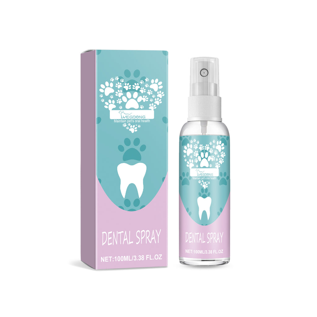 Pet Teeth Cleaning Spray – Fresh Breath & Oral Care for Dogs & Cats