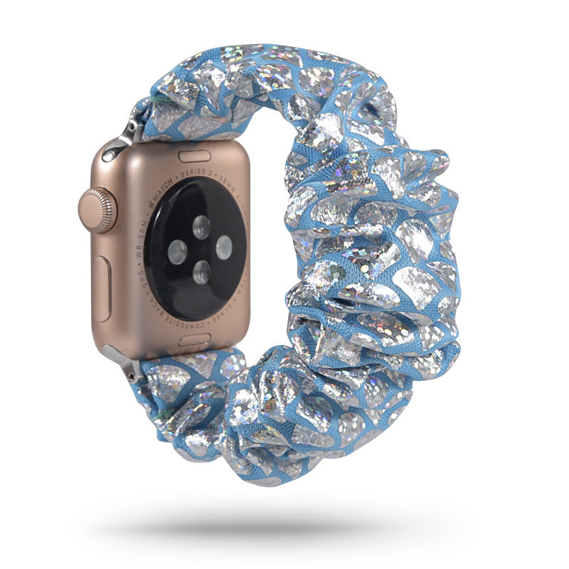Printed Fabric Apple Watch Band — Fashion Bracelet Strap