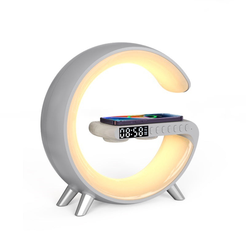 Smart LED Atmosphere Lamp – Wireless Charger & Bluetooth Speaker