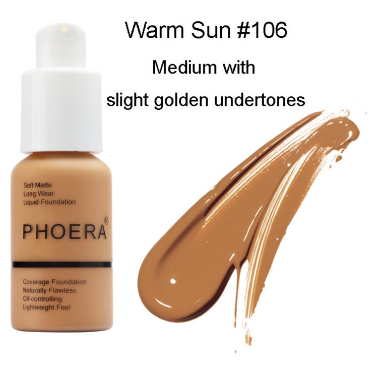Matte Concealer Foundation – Oil Control & Full Coverage