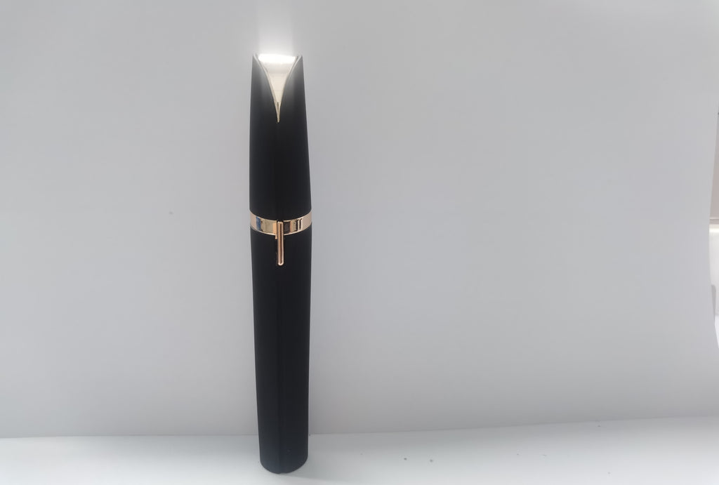Electric Eyebrow Trimmer – Painless Hair Remover with LED Light
