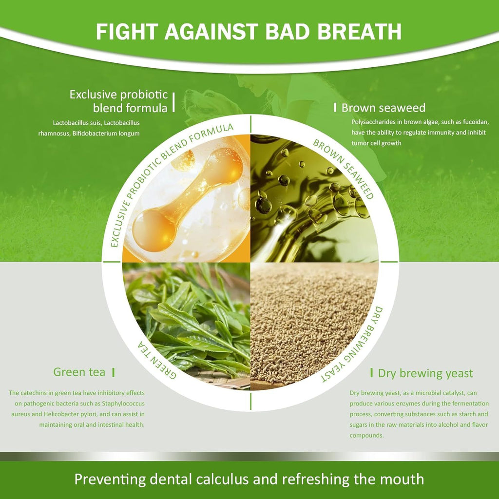 Pet Dental Powder – Fresh Breath, Healthy Gums & Stronger Teeth