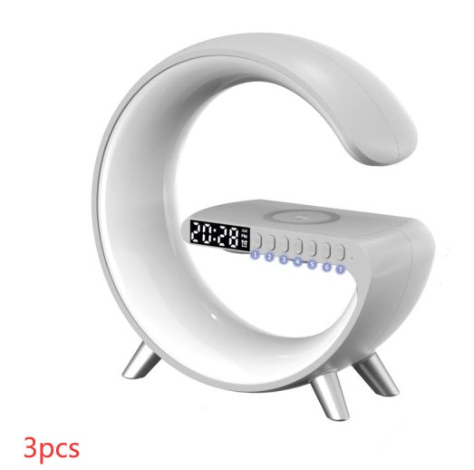 Smart LED Atmosphere Lamp – Wireless Charger & Bluetooth Speaker
