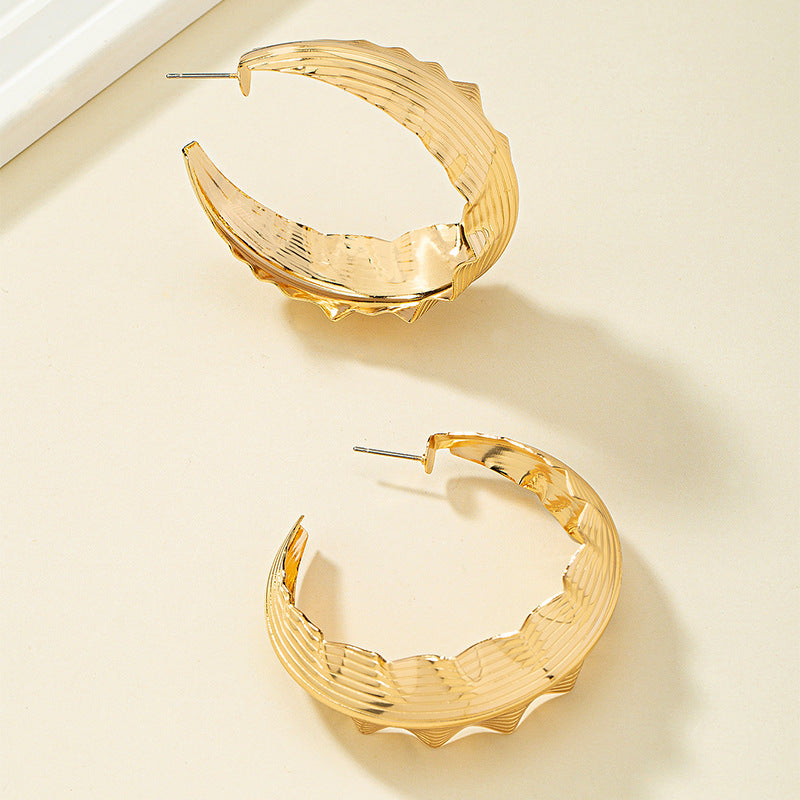 Lumière Gold Stud Earrings