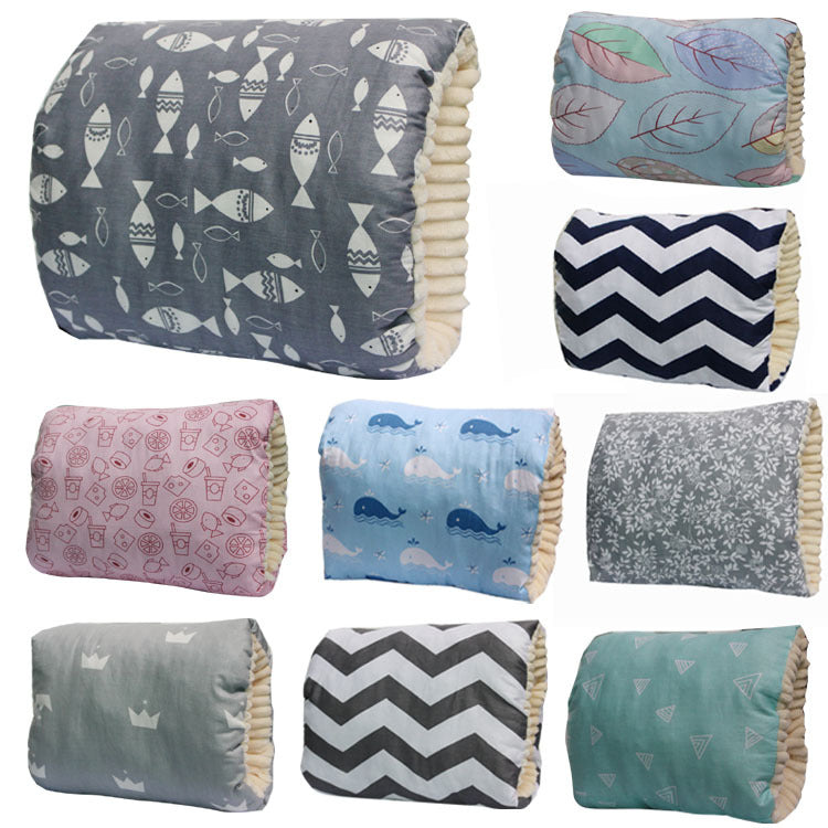 Baby Nursing Arm Pillow – Soft Cotton Breastfeeding Support Cushion