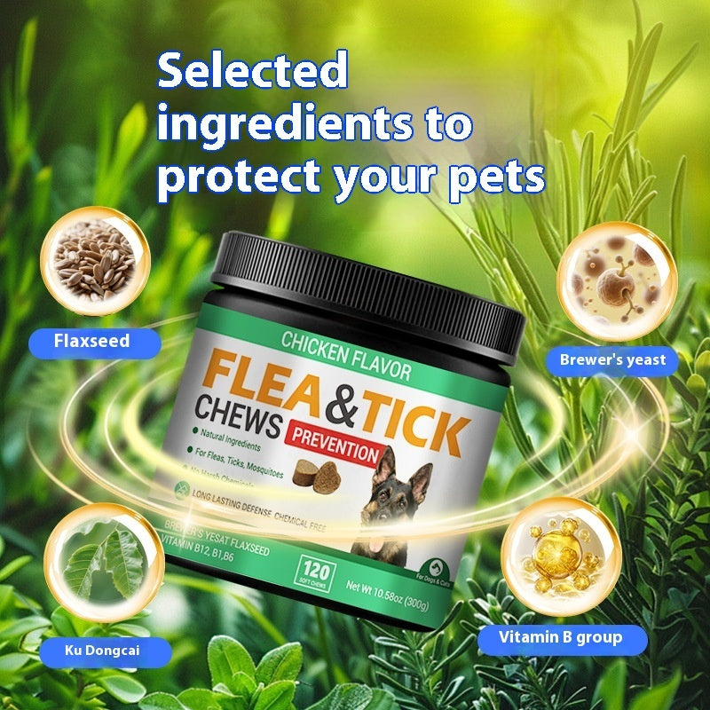 Dog Itching Relief Supplement – Natural Health Chews for Pets