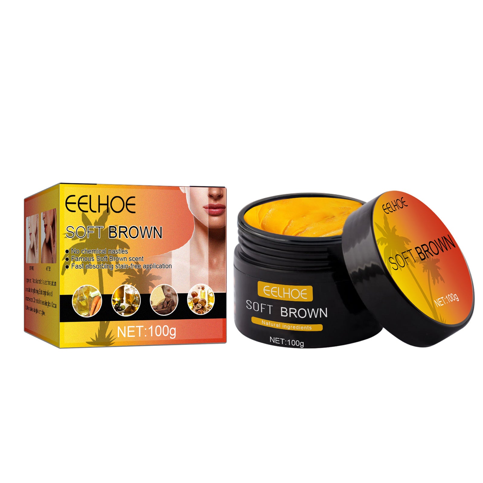 Body Tanning & Moisturizing Cream – Aloe Gel & Sun Repair Collection