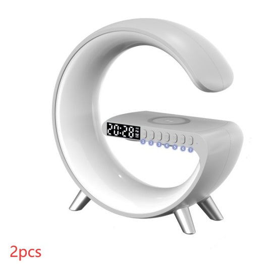 Smart LED Atmosphere Lamp – Wireless Charger & Bluetooth Speaker