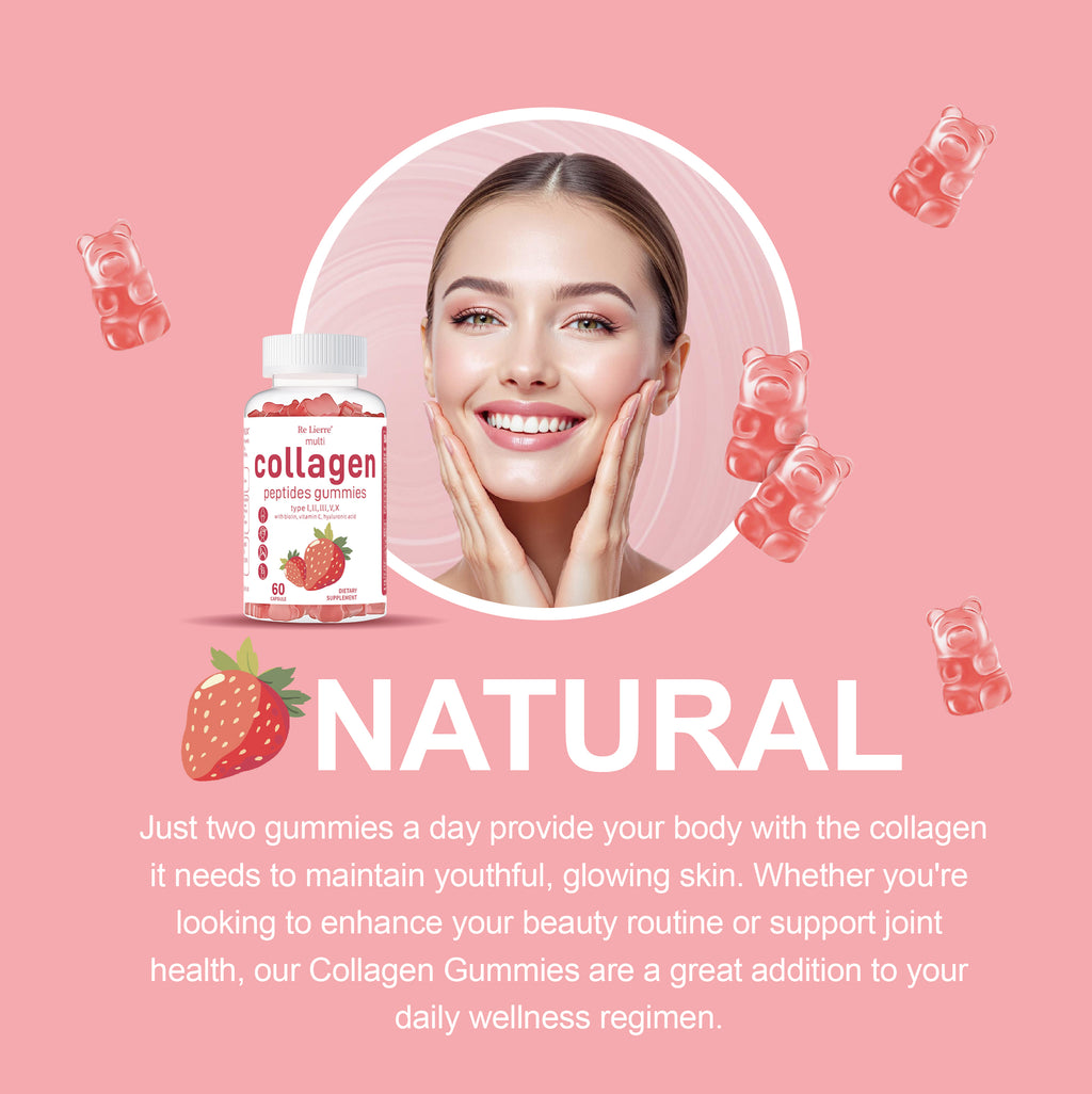 Collagen Peptide Gummies – Skin, Hair & Joint Support