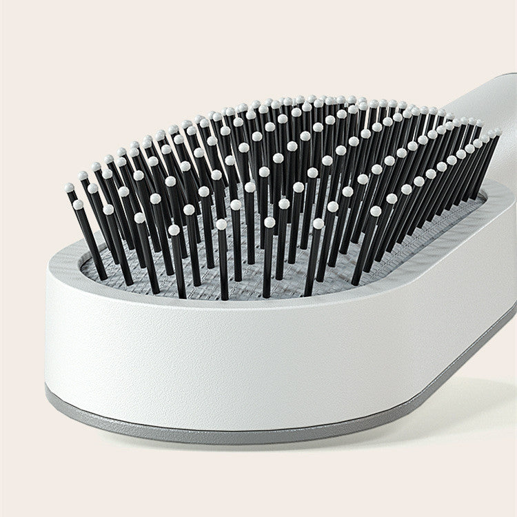 Self-Cleaning Detangling Hair Brush – Scalp Massage & Anti-Static