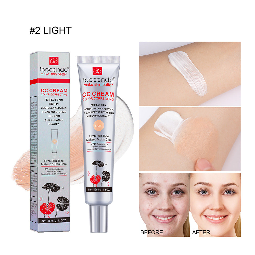 Centella Asiatica CC Cream – Color Correcting & Skin Tone Perfecting