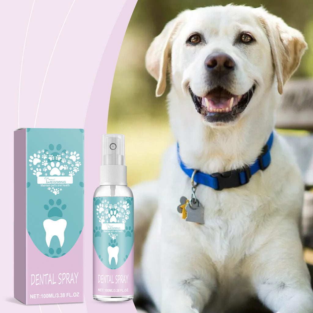 Pet Teeth Cleaning Spray – Fresh Breath & Oral Care for Dogs & Cats