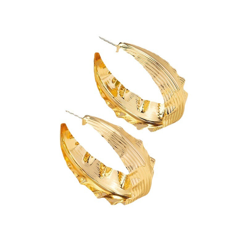 Lumière Gold Stud Earrings
