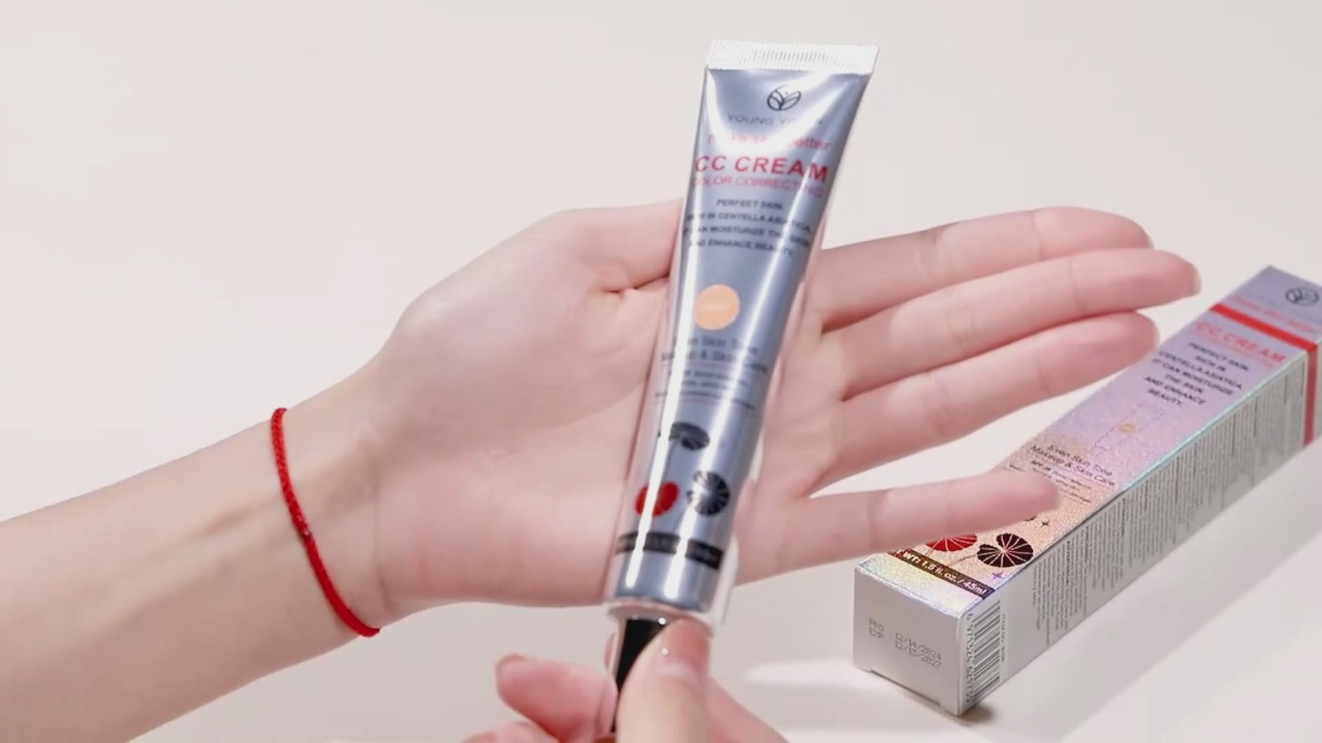 Centella Asiatica CC Cream – Color Correcting & Skin Tone Perfecting